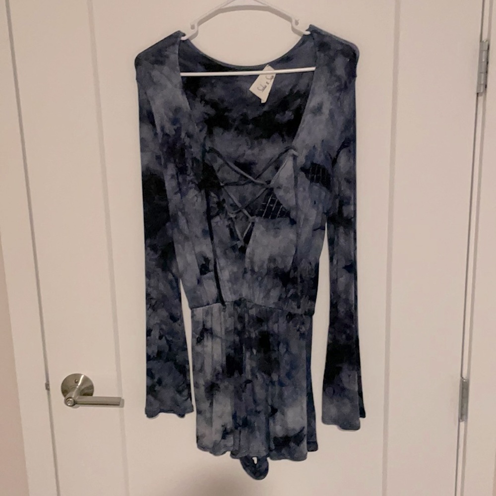 Tie dye romper